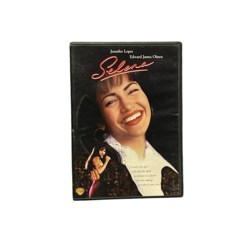 Selena DVD Jennifer Lopez Edward James Olmos Warner Bros Movie‎ Tested Working